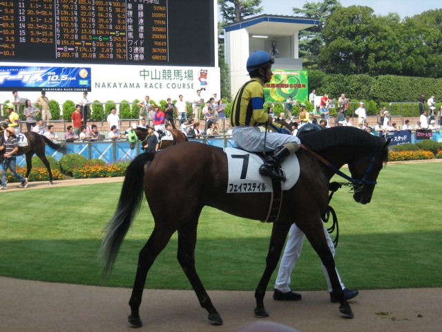 20080913中山1400ダート未勝利 フェイマステイル