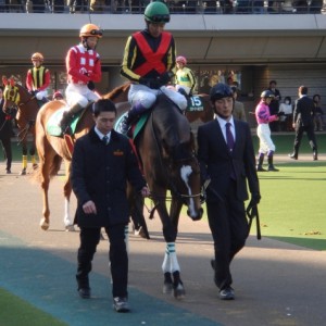 クイーンＣパドックその２