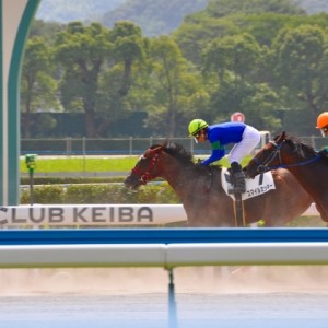 小倉500万下ゴール直前