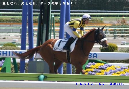 ２戦目の返し馬 オブザモーメント
