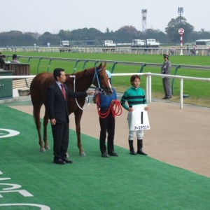 11/8 東京500万下記念撮影