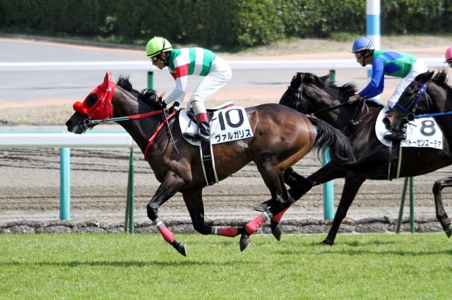 2010/03/20 中山6R 新馬 ヴァルガリス