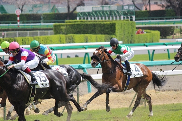 4/7中山6R 3歳未勝利 芝1600m エースドライバー