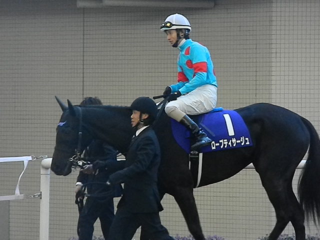 阪神パドック② ローブティサージュ