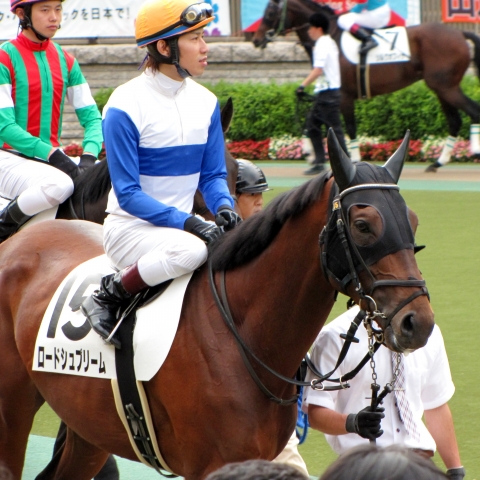 田辺騎手と。 ロードシュプリーム