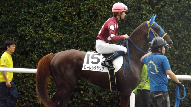 ’14.8第２回小倉　３歳未勝利戦芝1200ｍ ローレルグランツ
