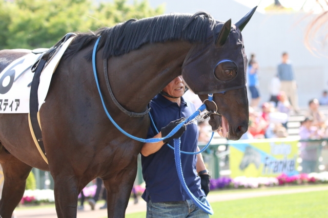 5月5日　4歳以上1000万下　パドック アガスティア