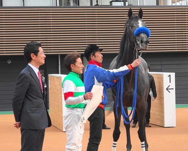15.3.14中山ダ1,800ｍ未勝利戦③ マイティーハニー