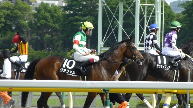 ブリリアントS　輪乗りの２ リアファル