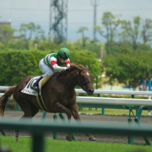 デビュー戦　ゴール前