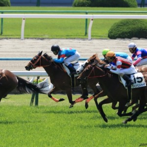 未勝利戦　ゴール前
