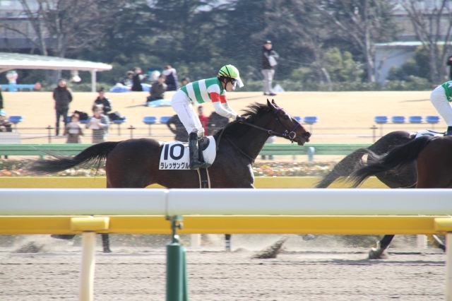 最後の直線 ラレッサングル