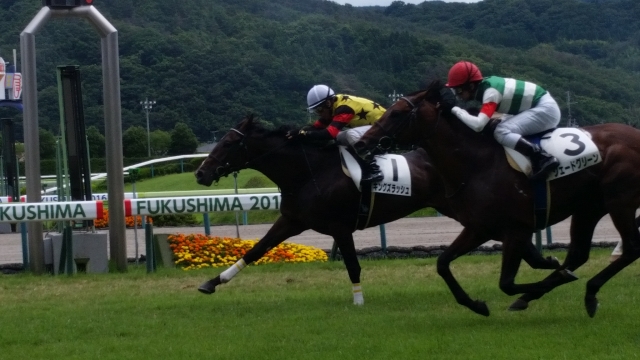 2016/7/24 福島2歳新馬戦③ ジェードグリーン