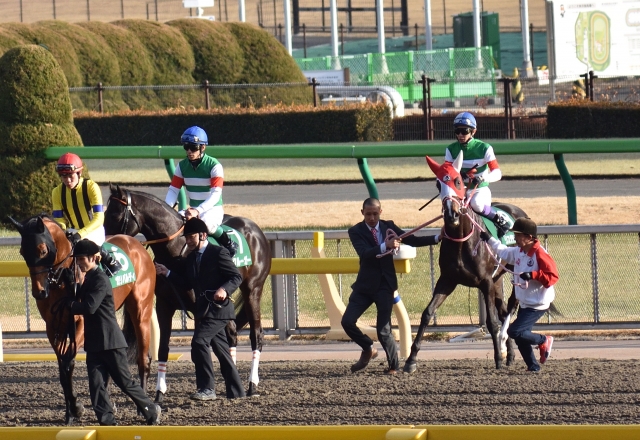 東京新聞杯本馬場入場 リスグラシュー