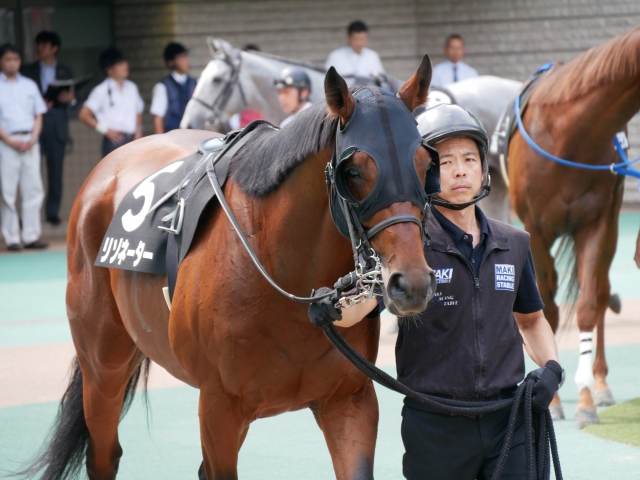 八王子特別　パドックにて リゾネーター