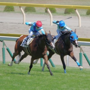 直線たたき合い