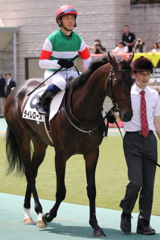 2018年6月24日 3歳以上500万下牝馬限定戦　パドック ライレローズ