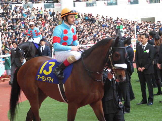 パドック アーモンドアイ