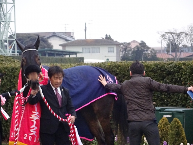 フィリアプーラ フェアリーS表彰式② フィリアプーラ