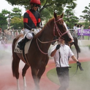 テメノス　３歳未勝利8/18小倉パドック⑤