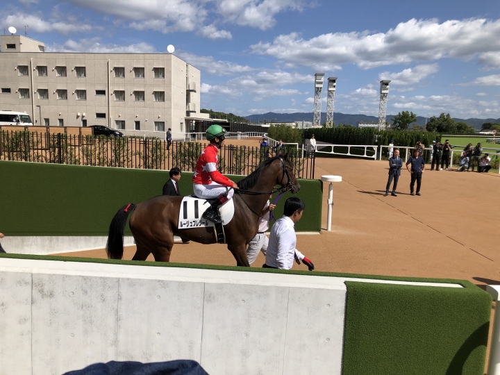 馬場入場 ルージュプレジール