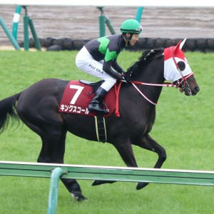 キングスコール、馬場入り