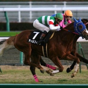 金山特別ゴール前